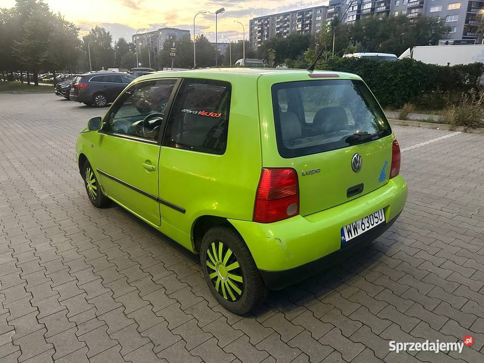 VOLKSWAGEN LUPO 10 DLUGIE OPŁATY nieuszkodzony mazowieckie Warszawa