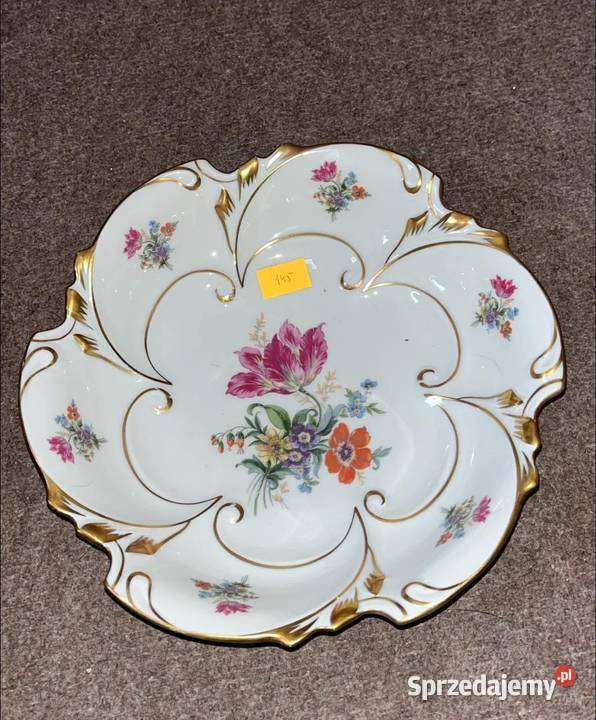 Patera z różowym tulipanem Ilmenau Made in