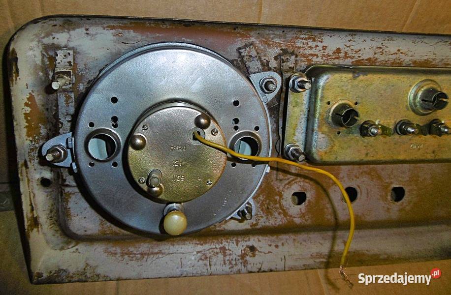 Deska rozdzielcza metalowa wskaźniki ŻUK Smutek sprzedam