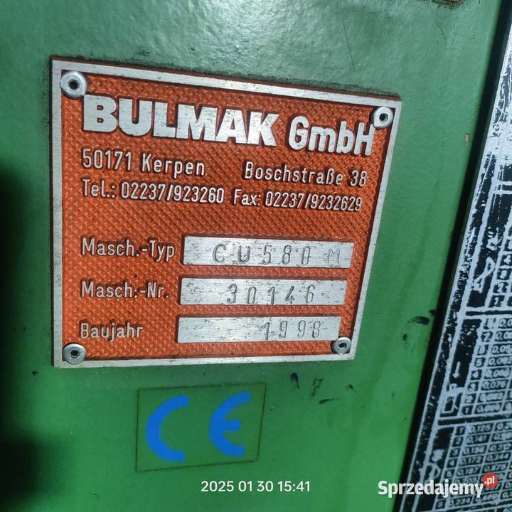 Tokarka bułgarka bulmak Cu 580 M 98r Hajnówka