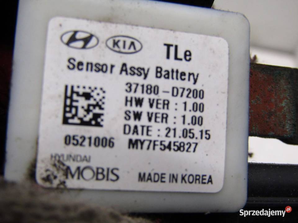 KLEMA AKUMULATORA MINUSOWA 17 CRDI HYUNDAI