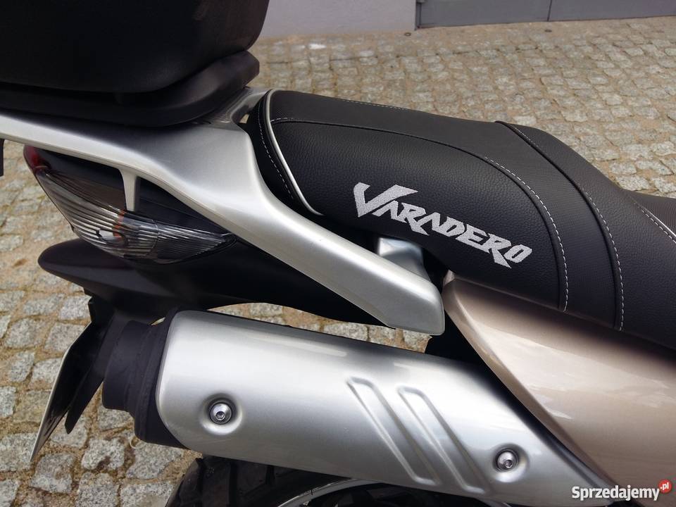 HONDA VARADERO 125 XL LIMITED PIĘKNA bagażnik Motocykle, skutery, quady Gdańsk
