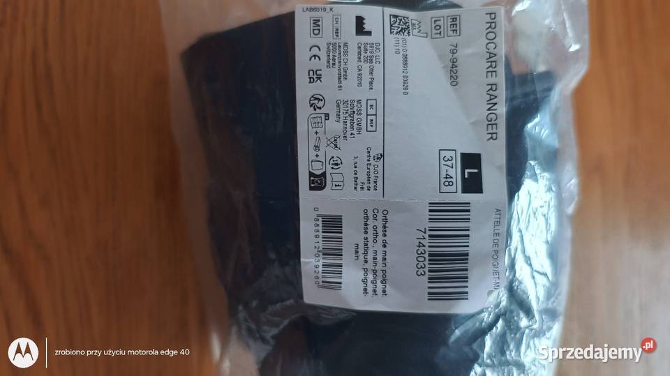 Orteza stawu łokciowego firmy Procare