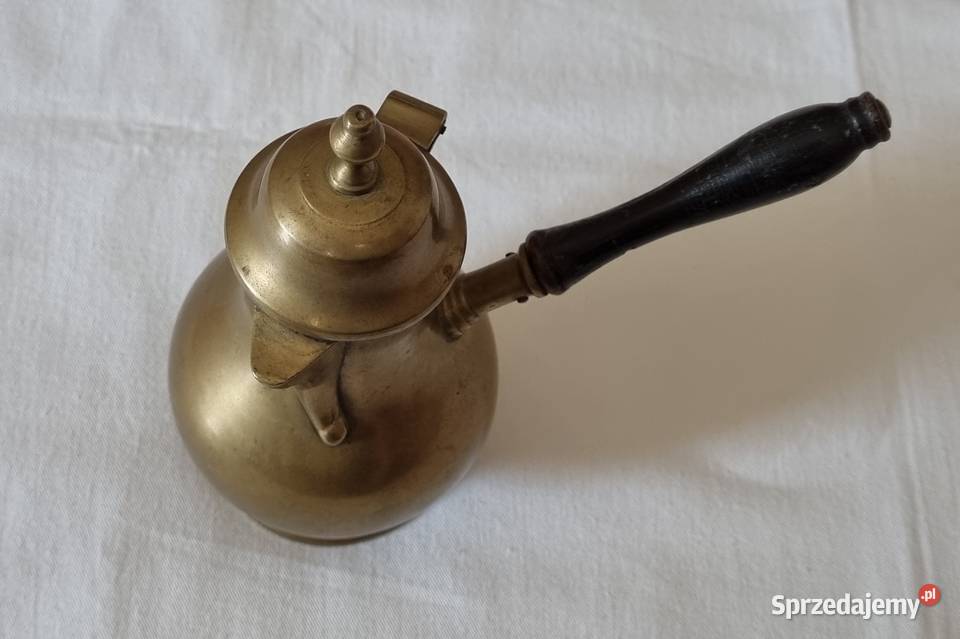 Mosiężny imbrykczajnik do parzenia kawy turecku Warszawa