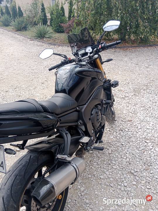 Fz8n Fazer Yamaha neaked świętokrzyskie Wełecz