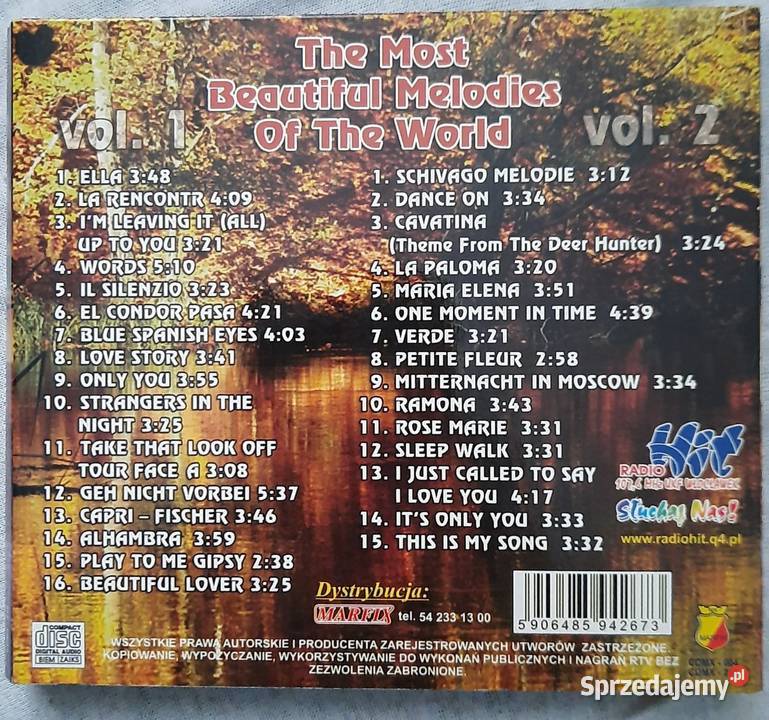 CD Melodies of the world Muzyka śląskie Dąbrowa Górnicza