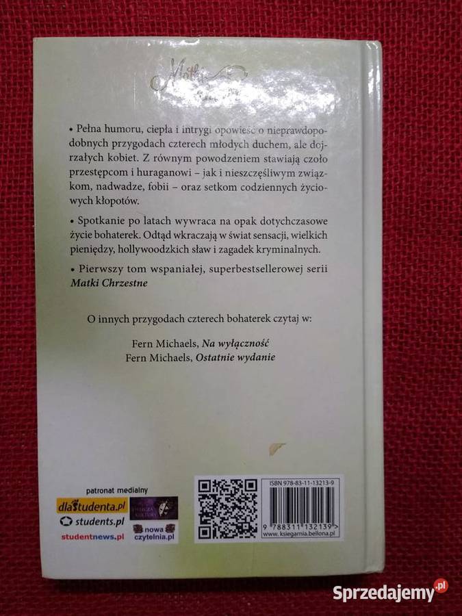 Gorąca wiadomość Fern Michaels Gdańsk