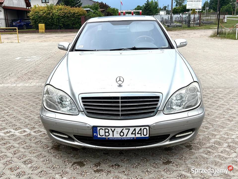Mercedes Benz S w220 rocznik 2006 krótki LPG podgrzewane fotele kujawsko-pomorskie Łochowice