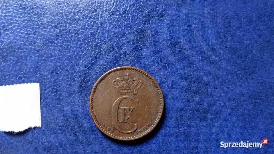 Stare monety 2 ore 1899 Dania Numizmatyka Lesko