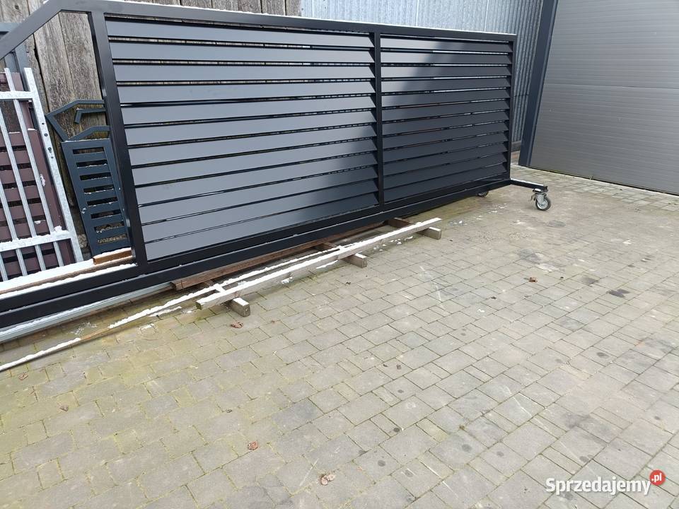 bramy przesuwne 400x150 lubelskie Poniatowa