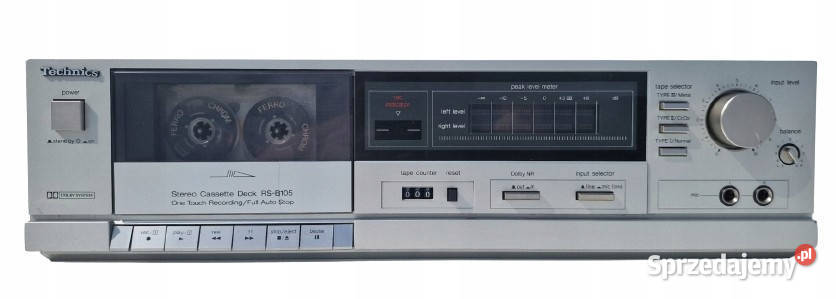 Magnetofon Technics RSB105 Casette deck wielkopolskie