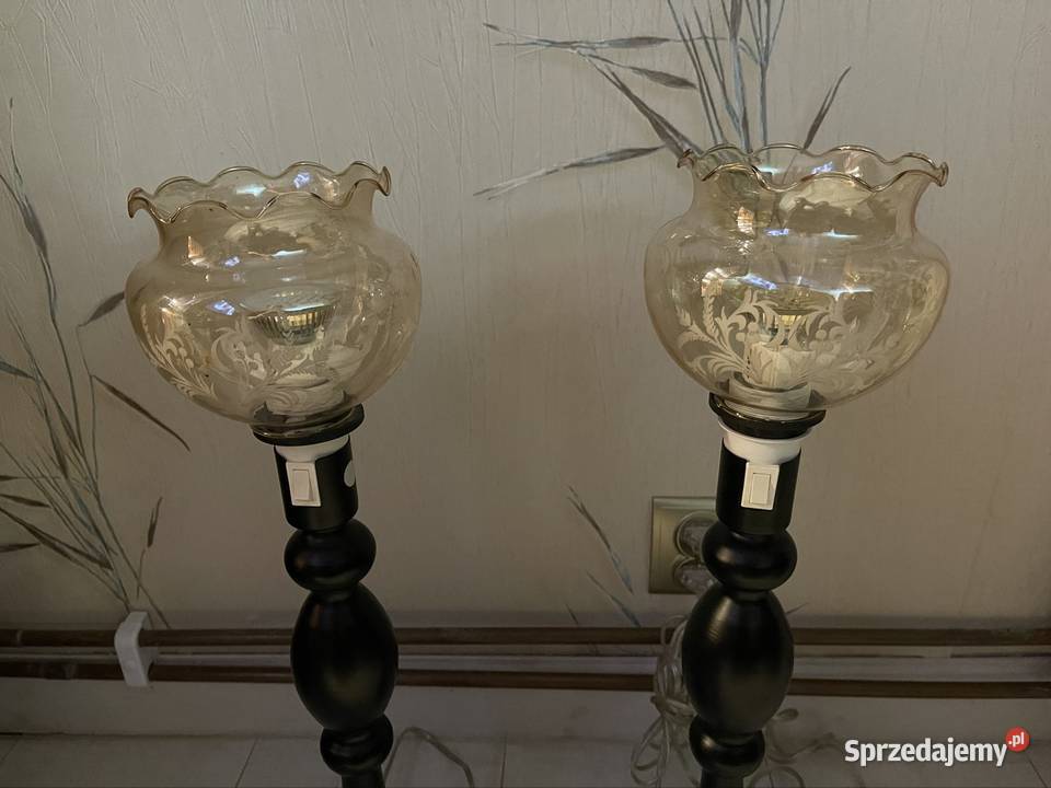 Piękne lampy stojące Lampy stołowe i nocne Oświetlenie Żary