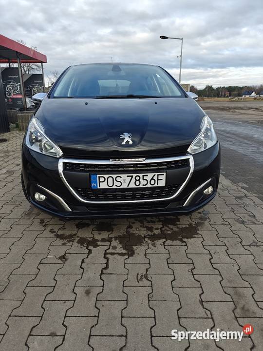 Peugeot 208 Allure 12 Automat 50przebigu 19 Ledy ABS 208 wielkopolskie Sośnie