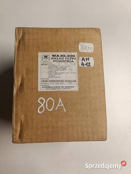 Nissan Cherry III Sunny I Urvan Vanette FILTR lubelskie