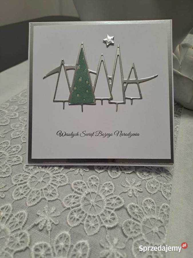 Kartka Boże Narodzenie w kopercie Strzebiń