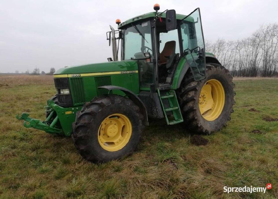 Ciągnik rolniczy john deere 6800 zadbany rolnika Kutno
