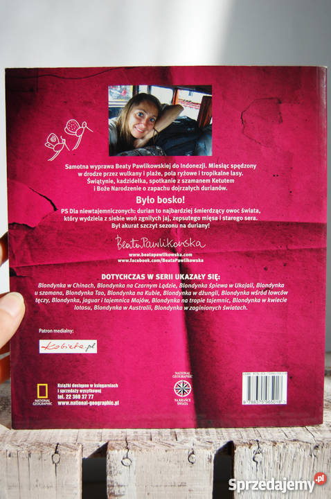 Beata Pawlikowska Blondynka na Bali książka album, atlas Lublin sprzedam
