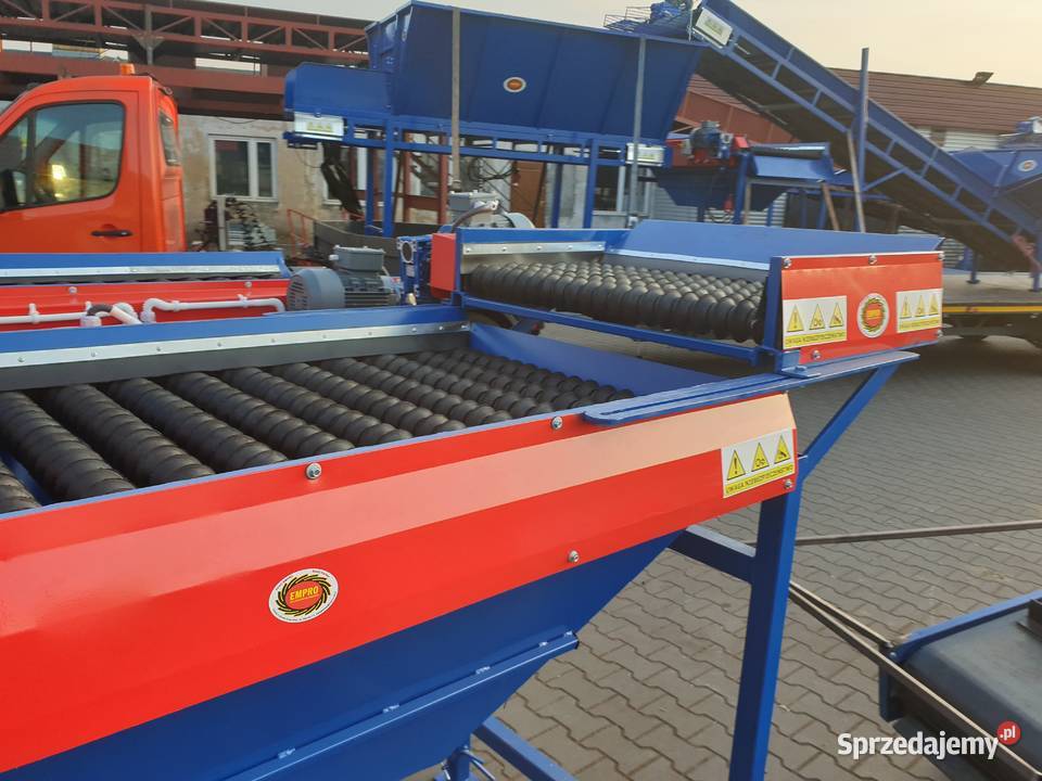 Sortownik przepływowy Separator Ziemniak Cebula Produkcja Środa Wielkopolska