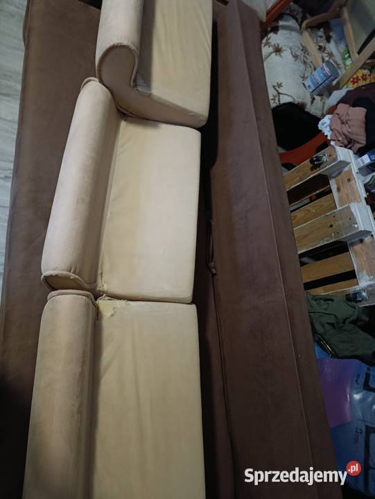 kanapa łóżko tapczan sofa wyczyszczona sprzedam