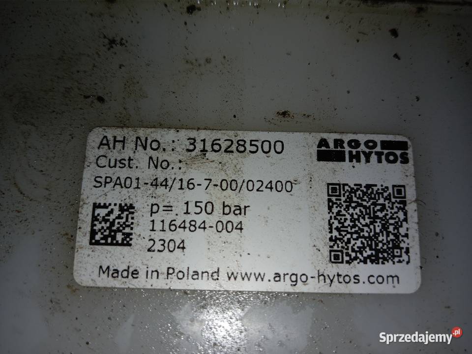Agregat hydrauliczny dwuzaworowy 15 kW 400V Piaseczno