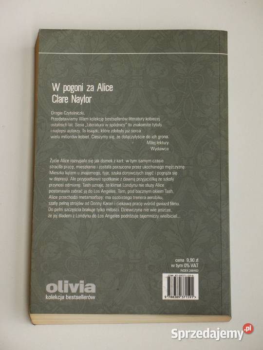 W pogoni Alice Clare Naylor miękka małopolskie Kraków