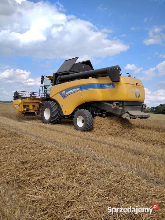 Holland Cx 690 Poziomowanie sit