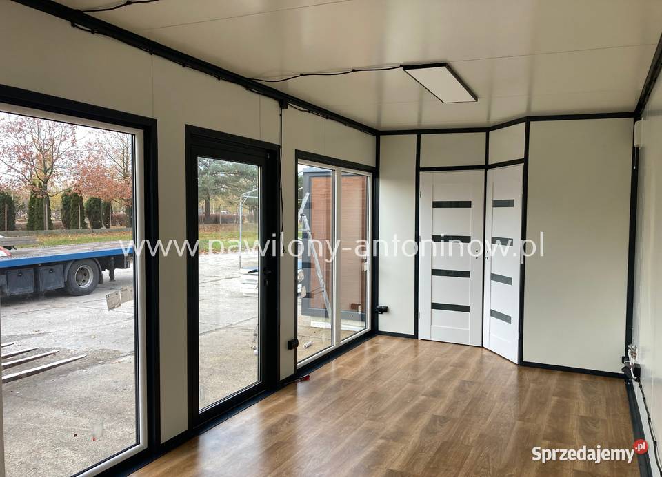 NOWY Pawilon Fryzjerski KONTENER Kosmetyczny 8x3 Warszawa