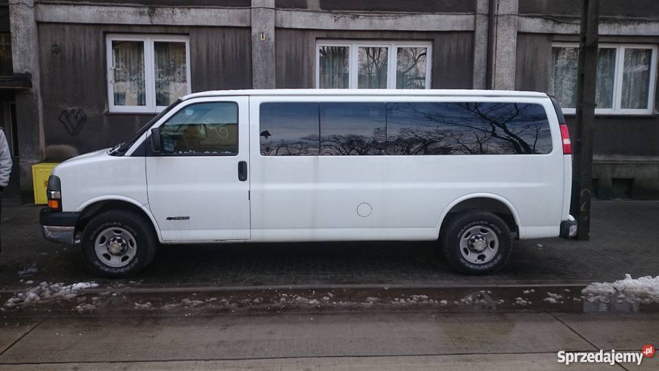 CHEVROLET EXPRESS 3500 sprowadzony Sosnowiec