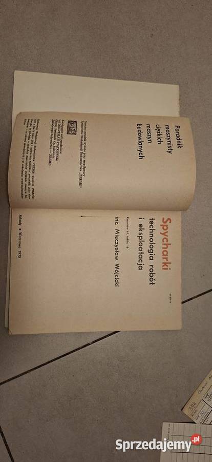 Spycharki Technologia robót i eksploatacja Łęczyca