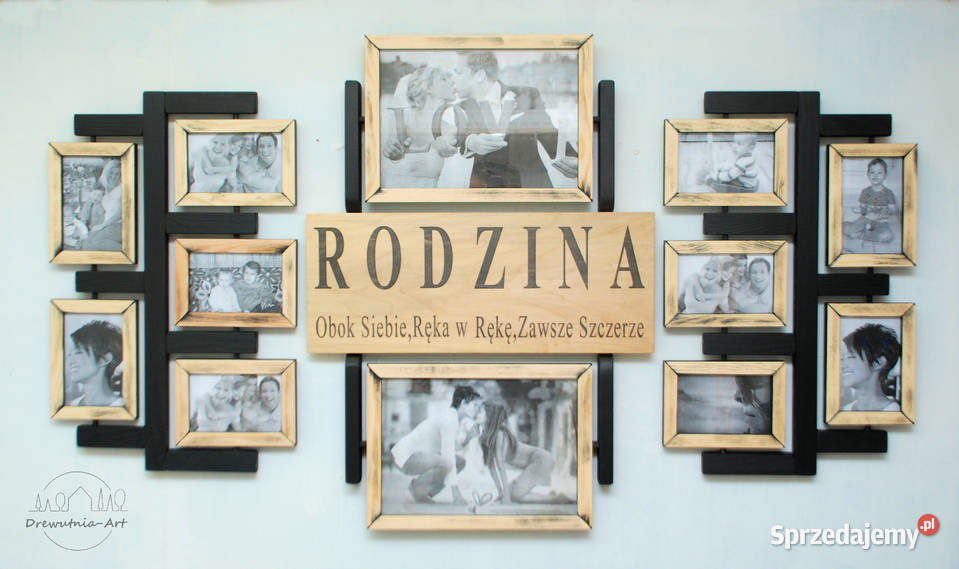 Galeria Ścienna ramki na zdjęcia Prezent Na Ślub Ramki i ramy Bydgoszcz