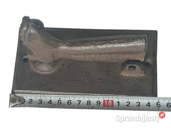 Kołatka żeliwna w kształcie buta ozdoba uchwyt Rzeszów