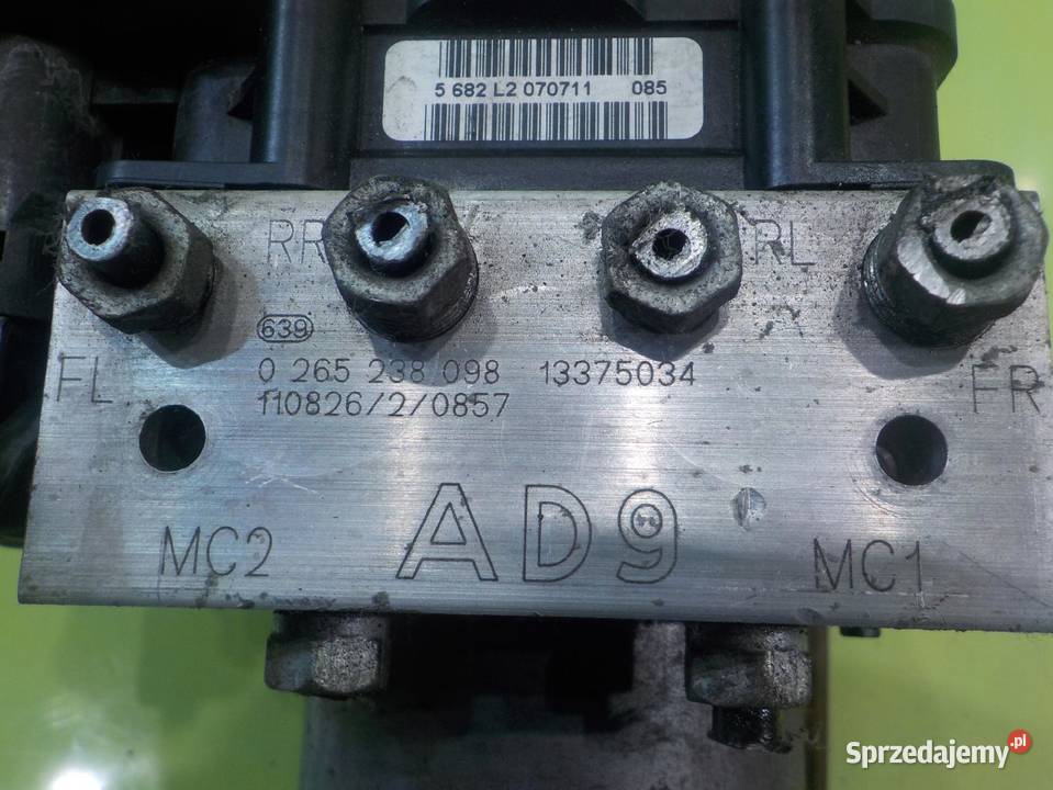 OPEL MERIVA B 17 CDTI 11r 5D AUT pompa ABS Suków sprzedam