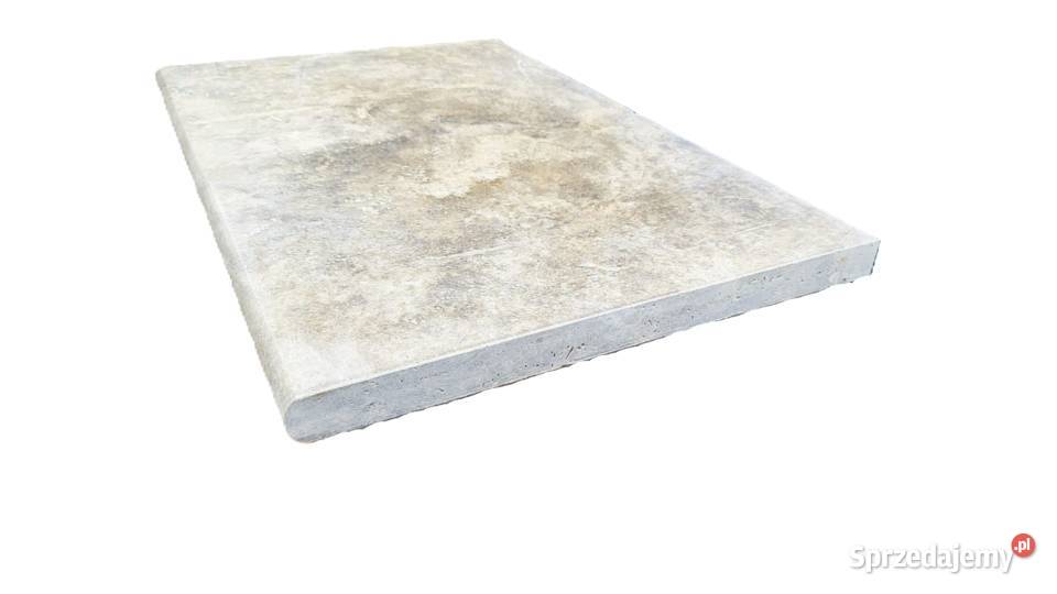 Trawertyn 3 Kamień brzegowy Silver Greige Ash Tczew