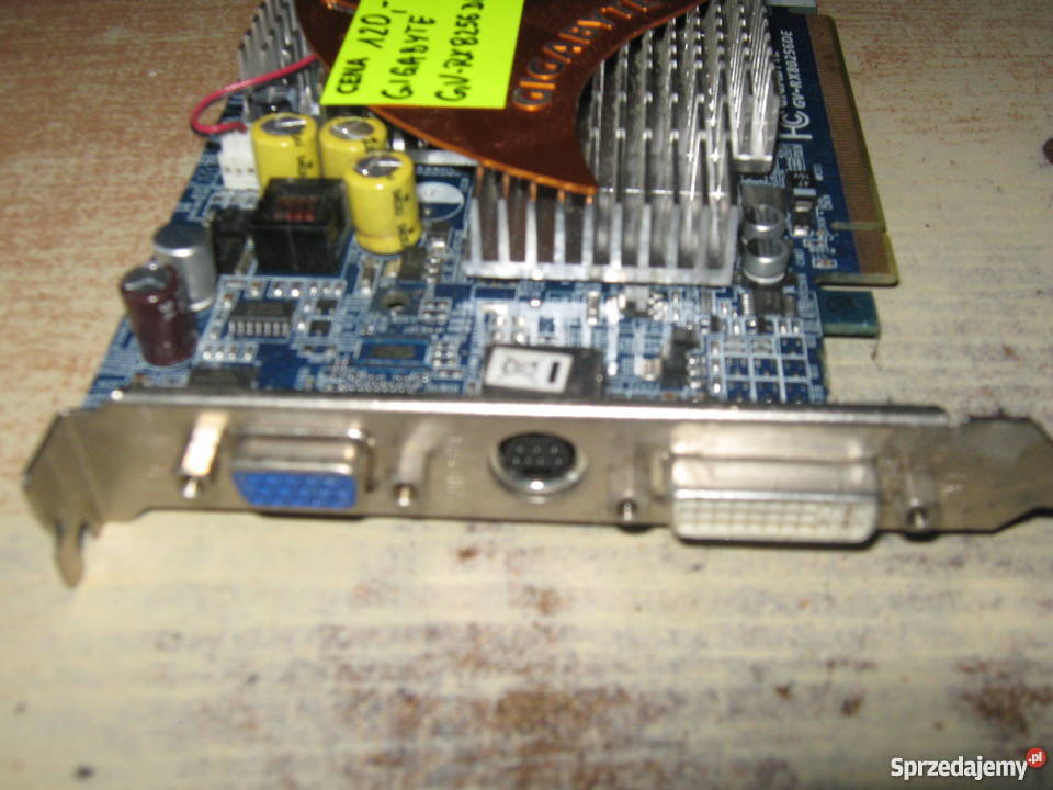 Karta grafiki GIGABYTE GVRX 80256 DE Nowy Sącz