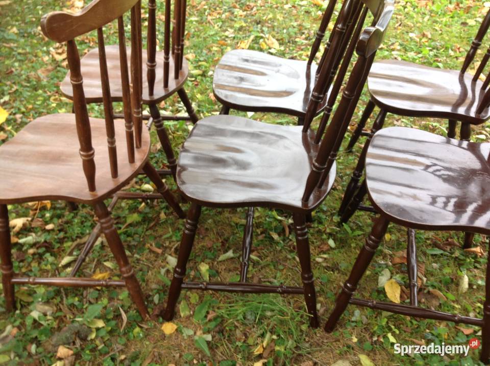 Krzesła Gięte KING EDWARD typ 983 Vintage 6 lata Nowa Sól