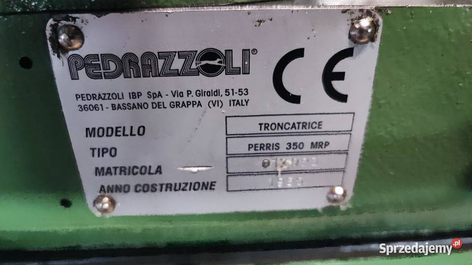 Piła tarczowa do metali nieżelaznych Petrazzoli Sucha Beskidzka