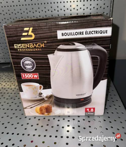Nowy Czajnik Elektryczny Eisenbach 18L Inox Częstochowa
