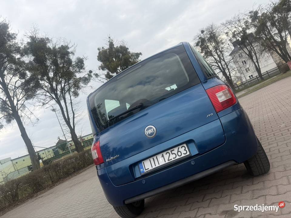 Fiat Multipla 19 JTD 115 6 osobowa stan