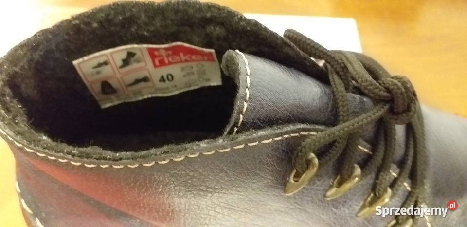 Nowe damskie trzewiki firmy Riekerszerokie w Radom