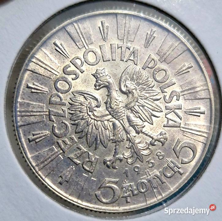 5 józef Piłsudski 1938 menniczy Sosnowiec