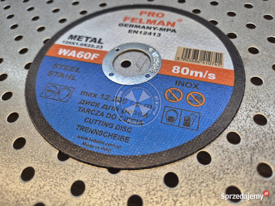 500 sztuk Tarcza do cięcia metalu i stali inox Nowe