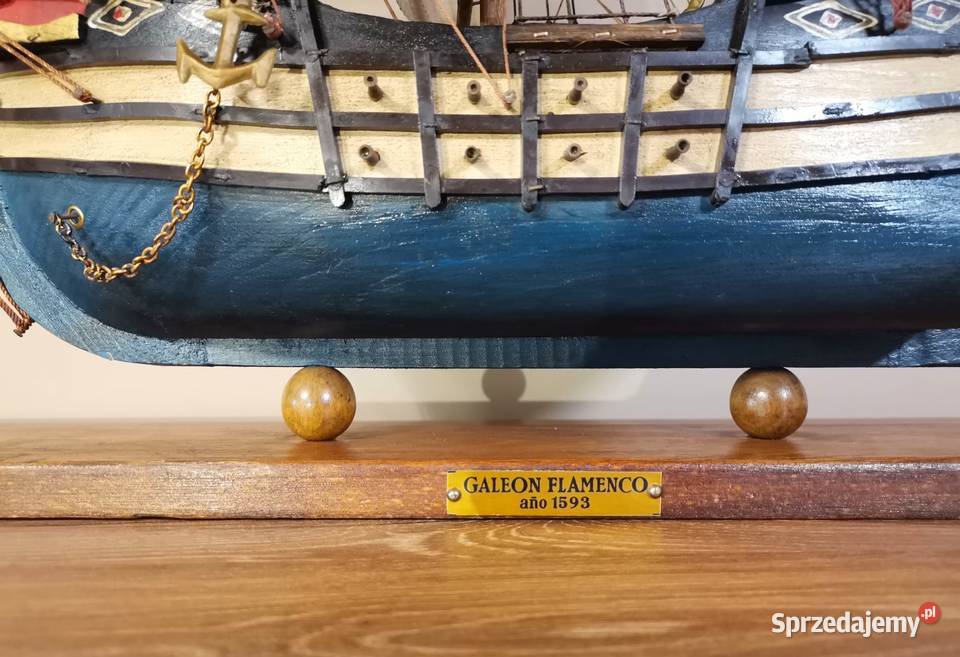 Galeon Flamenco model żaglowiec