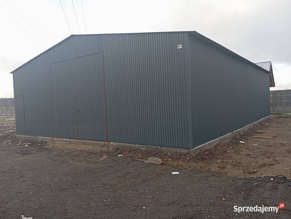 C102 Garaż 12x6 ZŁOTY DĄB Magazyn WIATA 341zł/m2 Włodawa