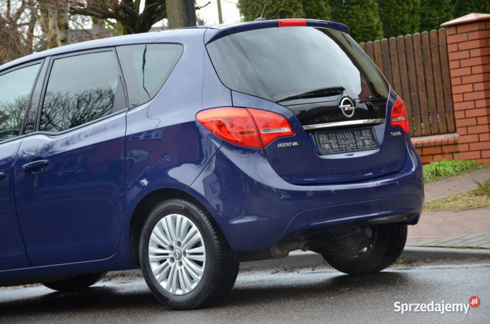 Opel Meriva Opłacona 14T 120 Gaz Klima ABS Kutno