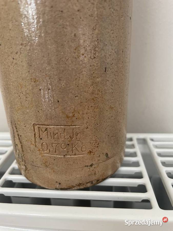 Mind stara butelka kamionkowa pomorskie Pruszcz Gdański