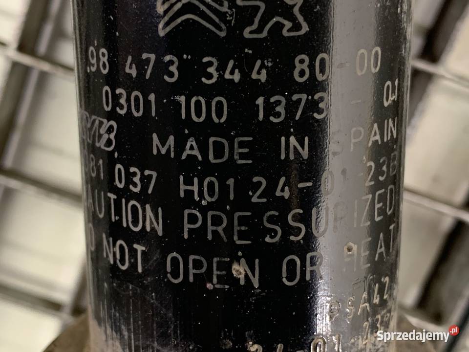 AMORTYZATOR LEWY PRZÓD TOYOTA PROACE 15 Zawieszenie i amortyzacja