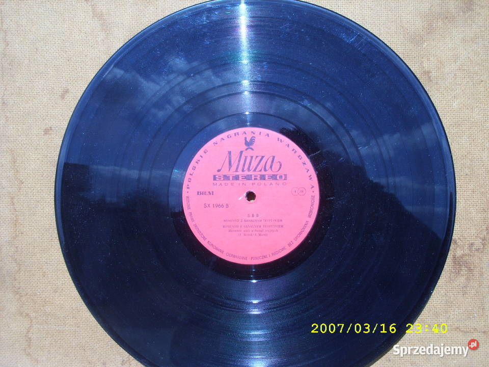 Winyl LP Rock SBBMemento z banalnym tryptykiem