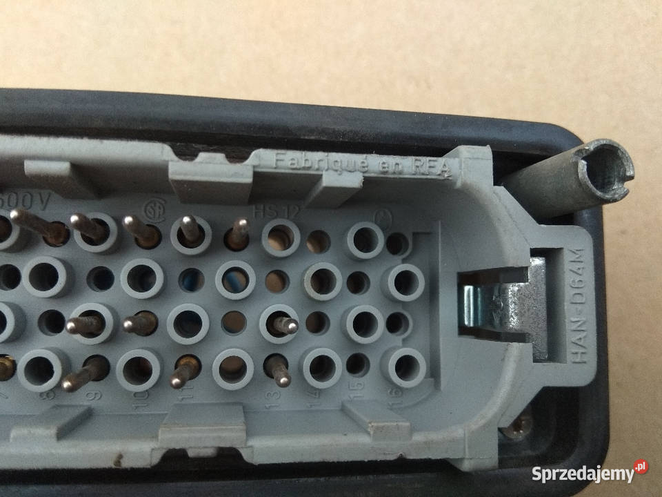 Złącze tablicowe han D64M Fabrique er RFA Elbląg sprzedam
