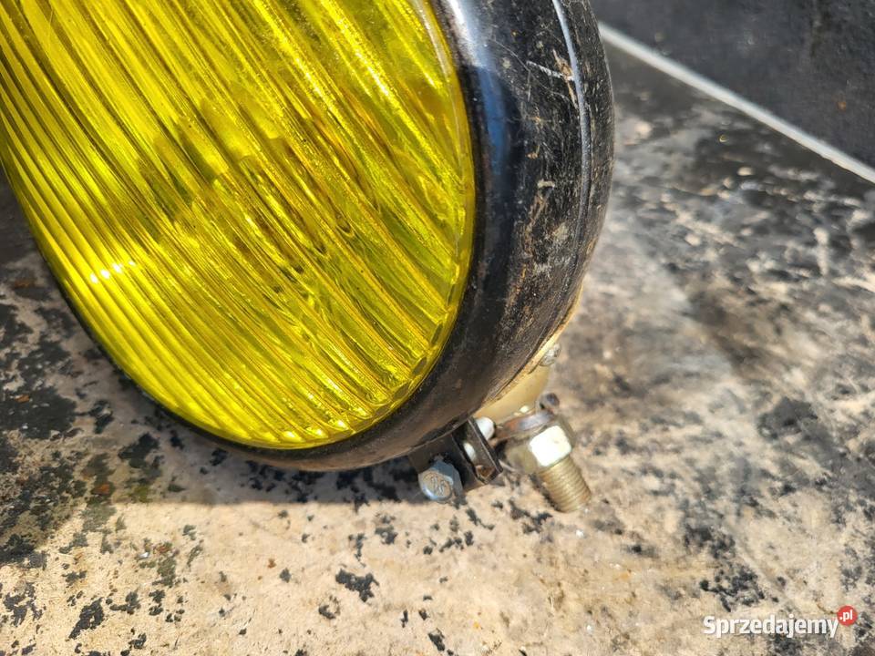 LAMPA PRZÓD HALOGEN ŻÓŁTY Klosze Oświetlenie Rybnik