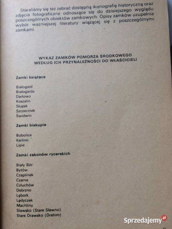 3658 Zamki Pomorza środkowego Szczecin